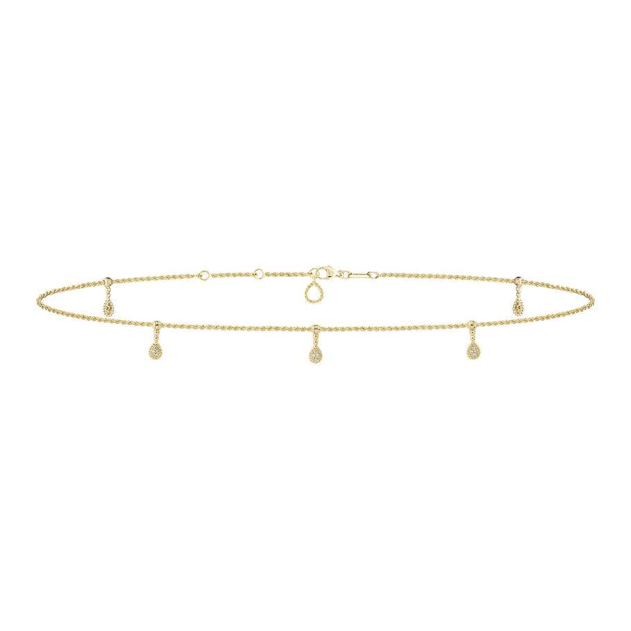 Boucheron Serpent Bohème Diamond Anklets Gold Gold