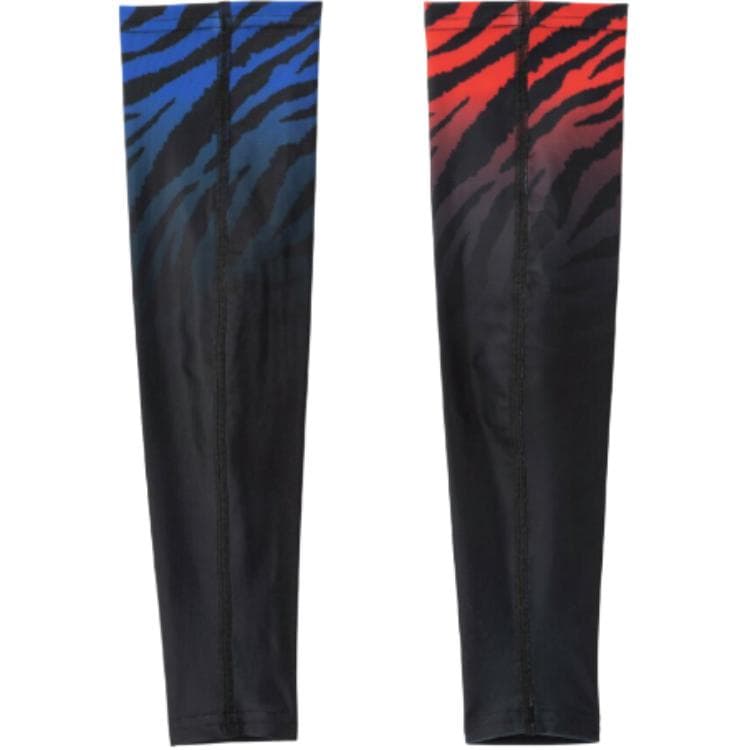 Mizuno Polyester Sun Protection Sleeves Red/Blue