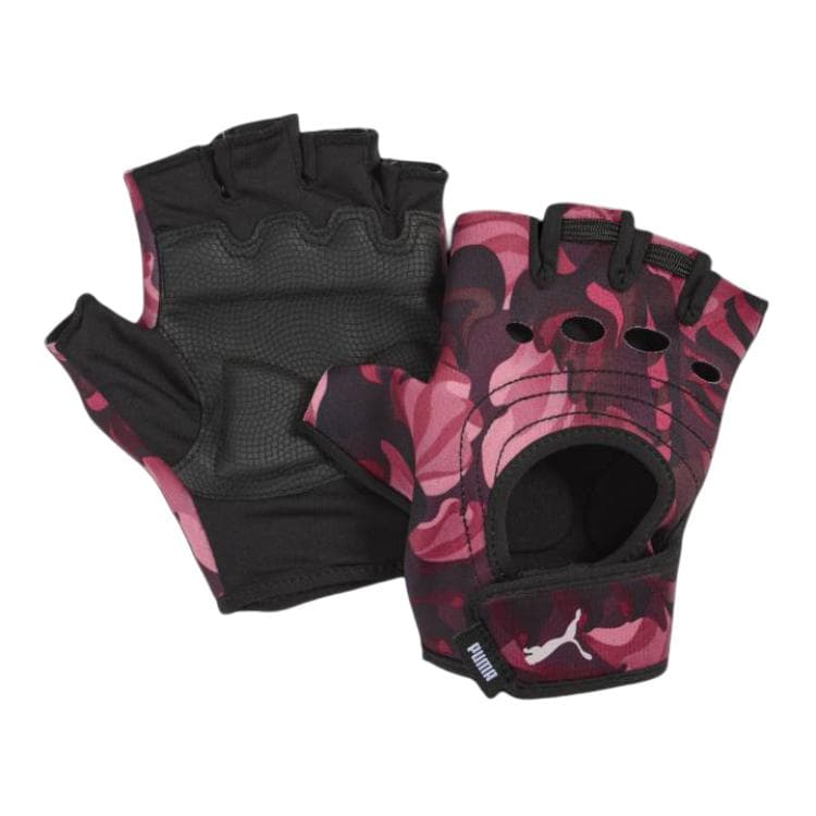 PUMA Polyester Sports Black/Red Black/Red