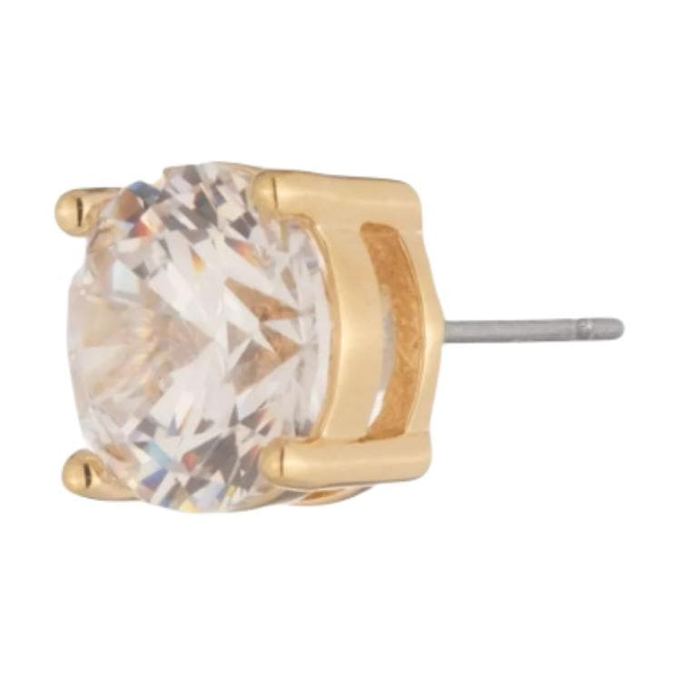 Givenchy Mixed Metal Stud Earrings Gold