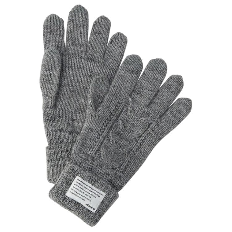 Mizuno Acrylic Knit Gray/Black/Brown Gray