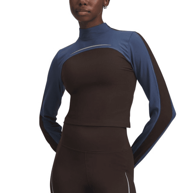 Under Armour TShirts Umber/Blue HalfTurtleneck Moderate