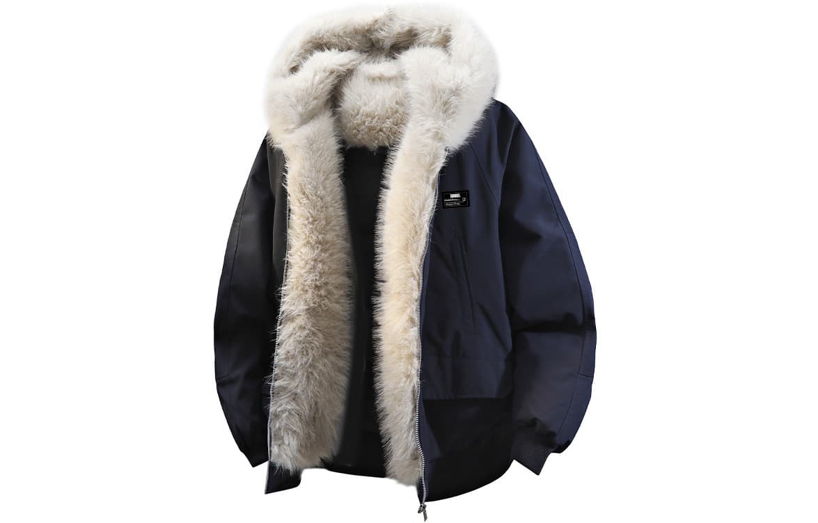 ZIAREL Down Jackets & Navy Blue