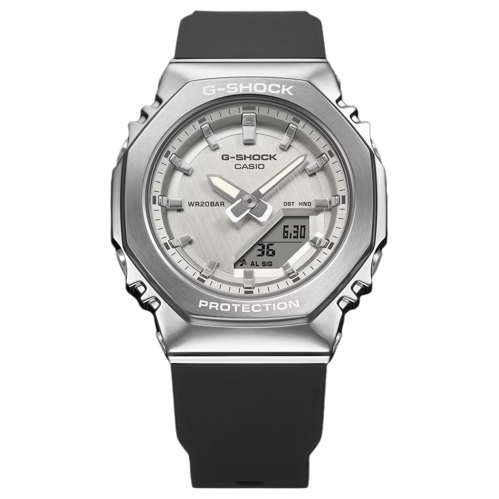 CASIO DIGITAL Quartz Movement Resin Strap Watch Watch Gray Dial