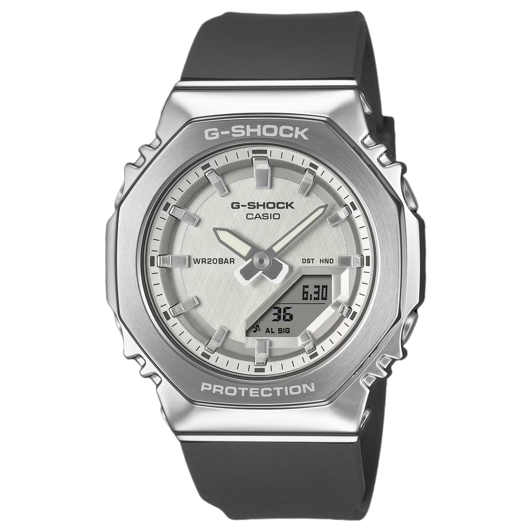 CASIO DIGITAL Quartz Movement Resin Strap Watch Watch Gray Dial