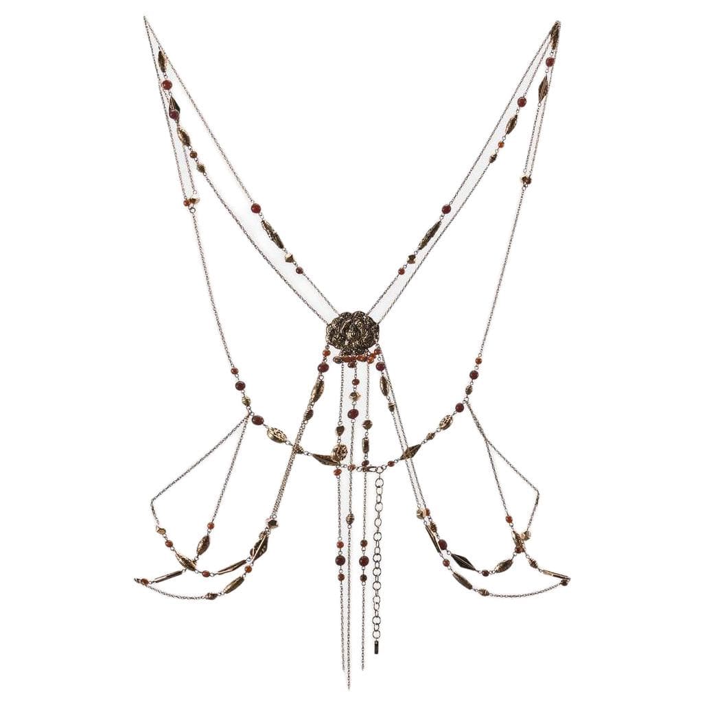 ZARA Zinc Body Chains Antique Gold Antique Gold