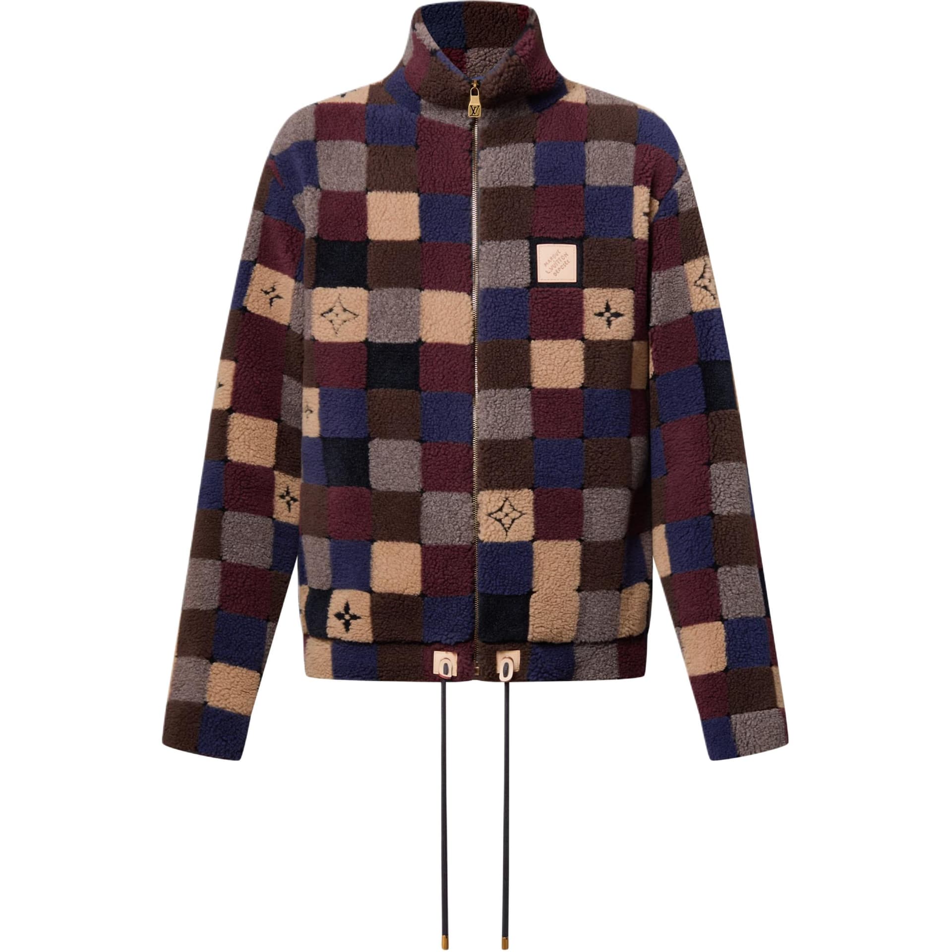 LOUIS VUITTON Velvet feel Coat Standard Fit