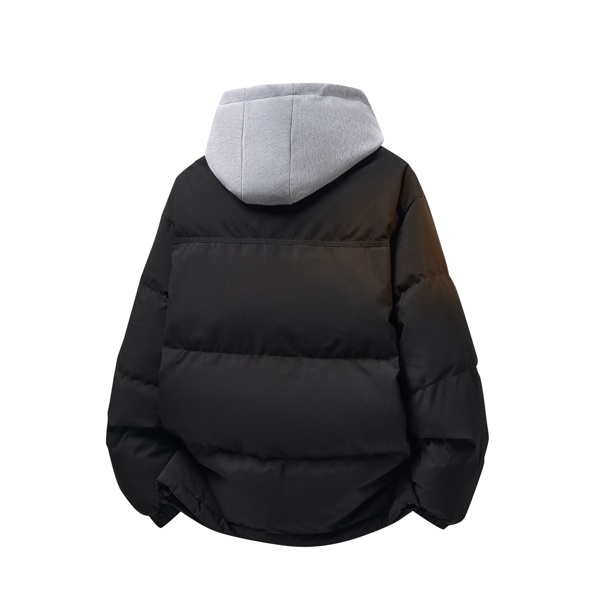DEERWAY Down Jackets Hooded Moderate Puffer Jacket