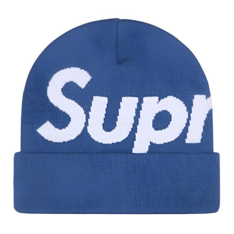Supreme intarsialogo beanie hat