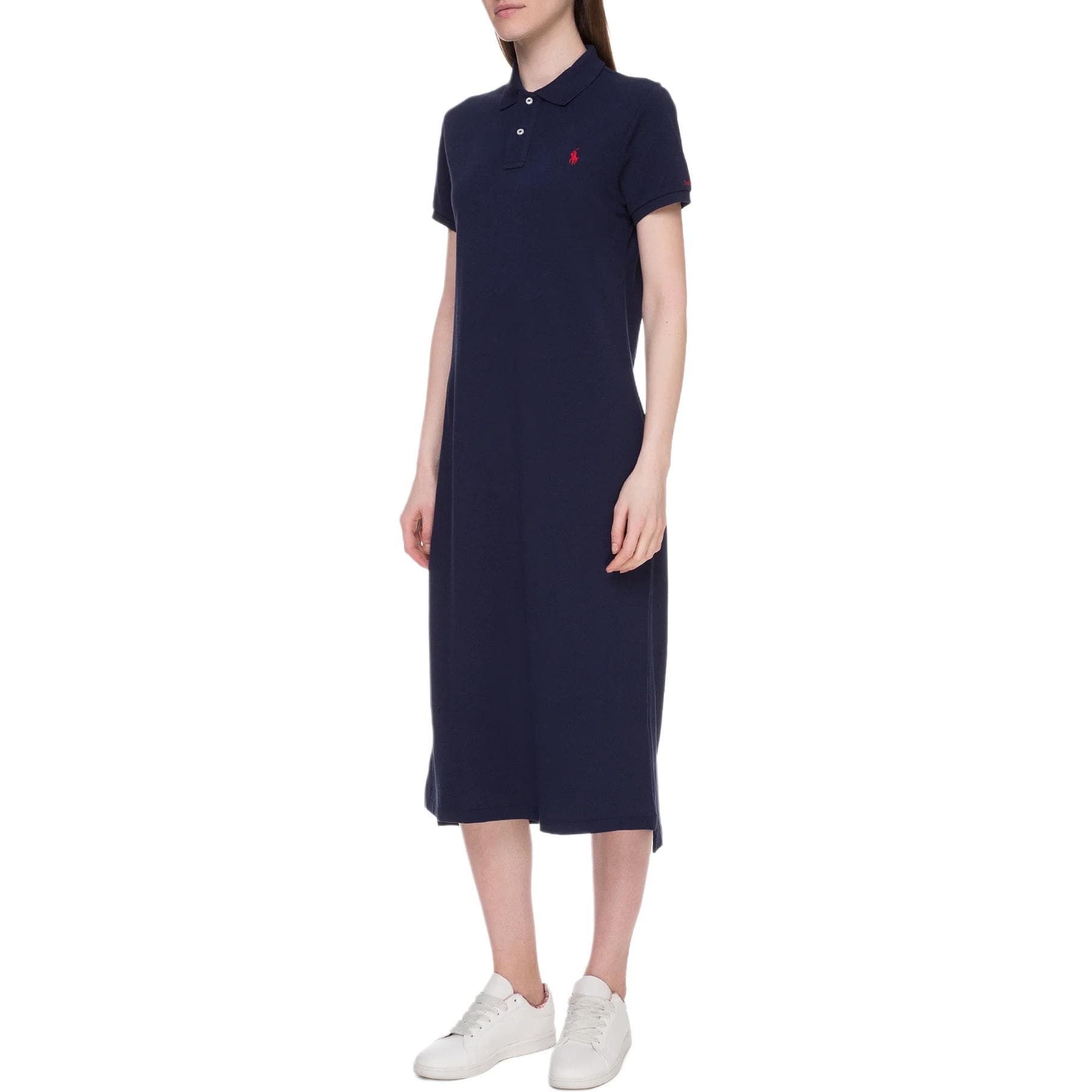 Polo Ralph Lauren Short Sleeved Dress Marine Blue