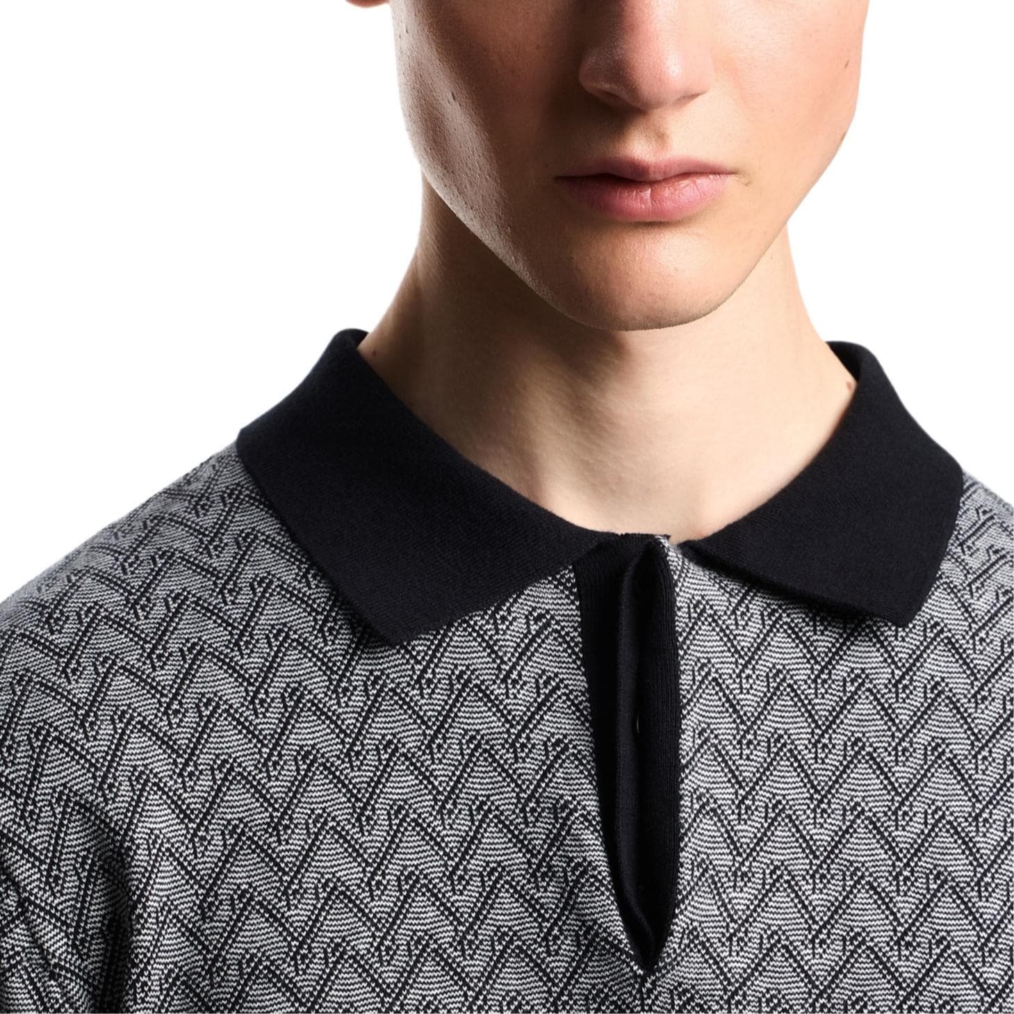 EMPORIO ARMANI FW25 Sweater Dark Marine Blue