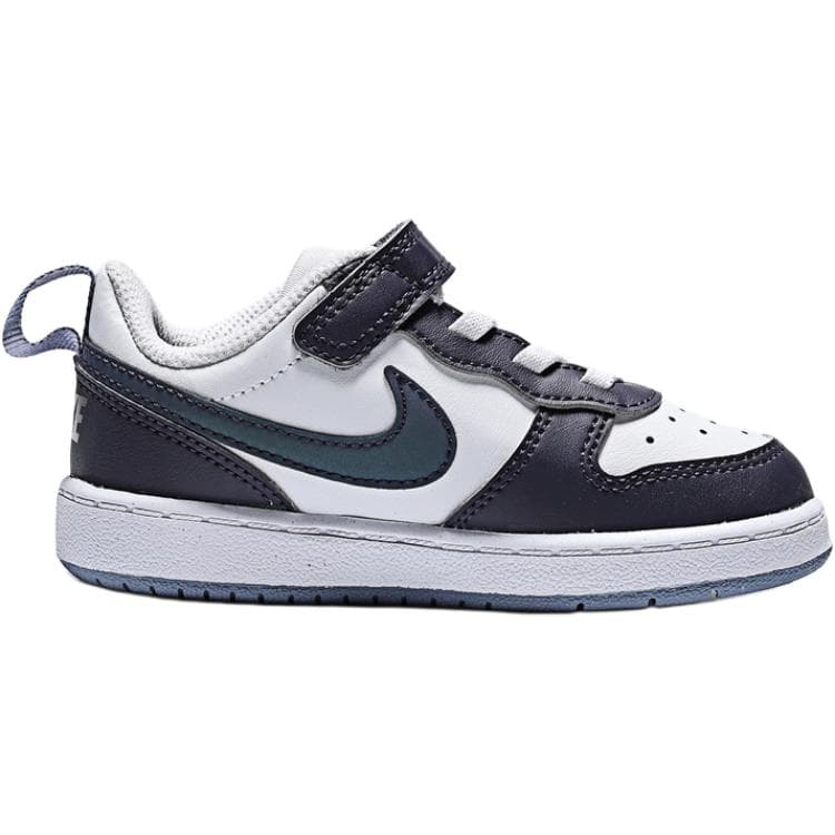 Nike Court Borough Black White Infant