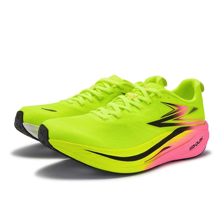 361Β° Flame 5 MIX Breathable Carbon Plate Neon Solar Yellow Pink