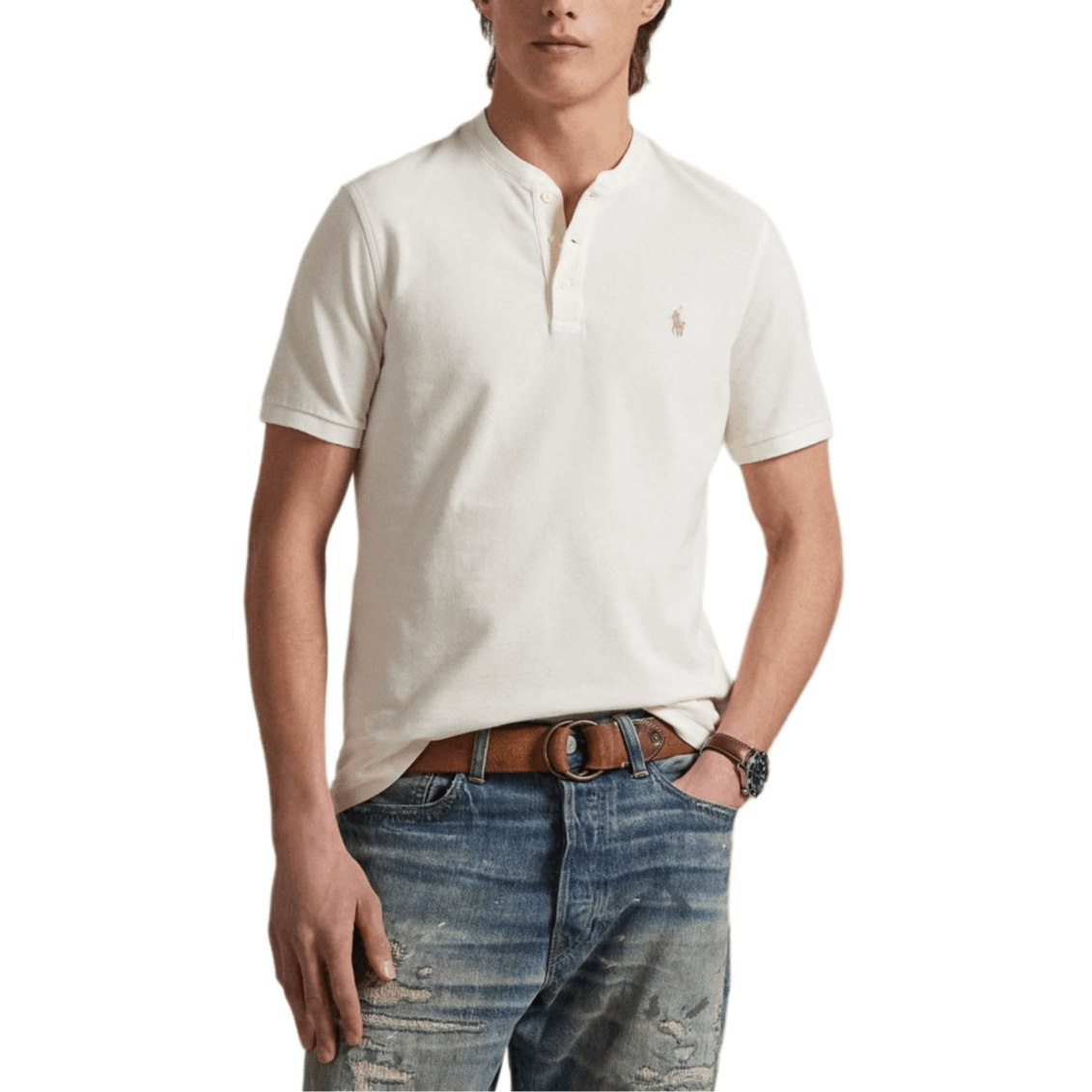 Polo Ralph Lauren T Shirt Standard Light Cream