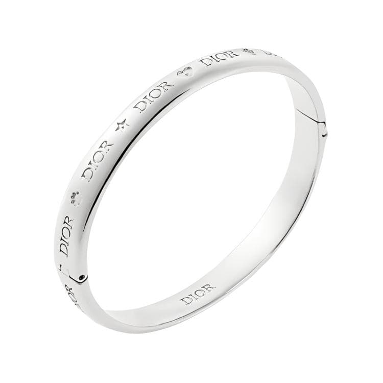 DIOR Metal Bangles Silver