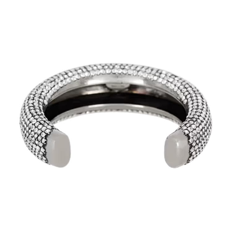 Balmain rhinestoneembellished bangle bracelet (set of two)