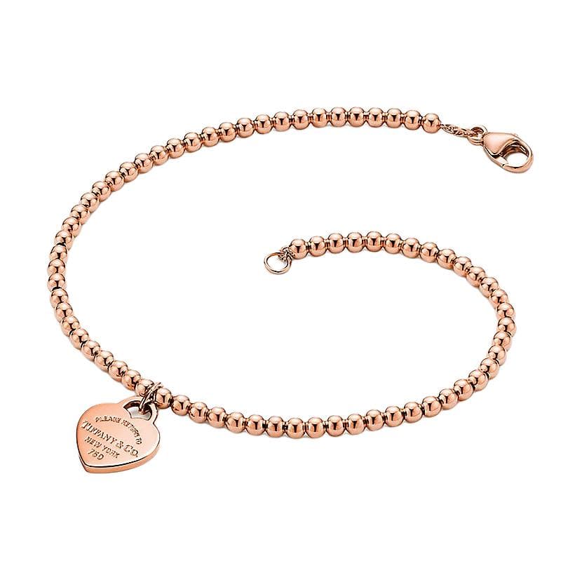 TIFFANY & CO. Return To Tiffany Collection Bracelets Rose Gold