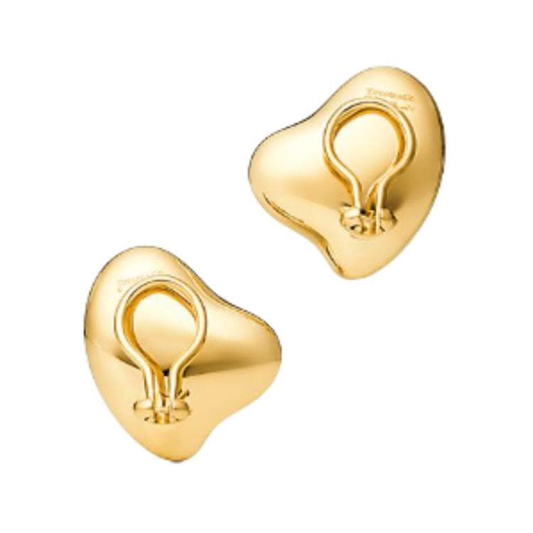 TIFFANY & CO. Elsa Peretti® 18K Gold Clip On Earrings Gold