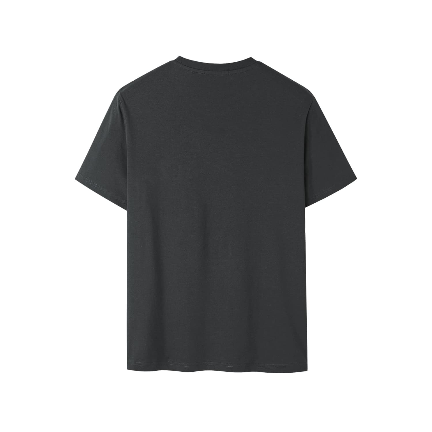 HLA TShirts Dark Gray Pattern J5 Crew Neck Moderate