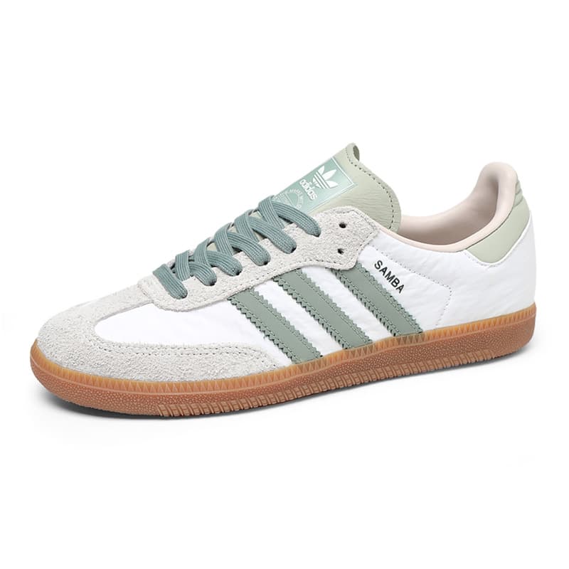 Adidas Samba OG Silver Green Putty Mauve