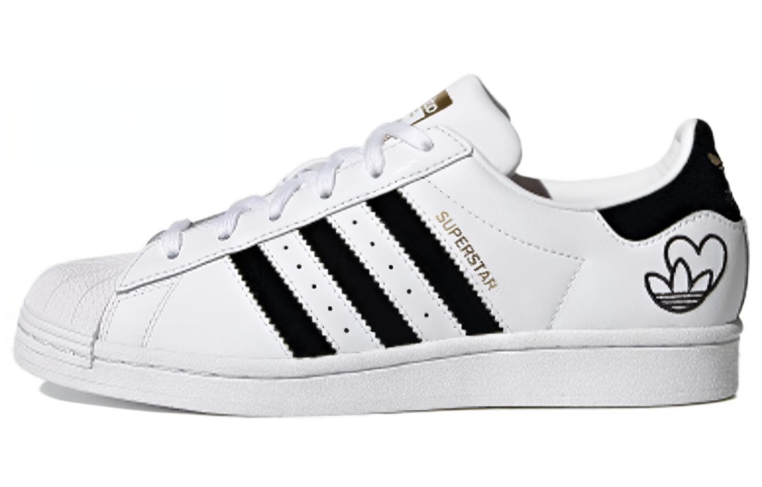 Adidas Wmns Superstar 'Heart Logo White'