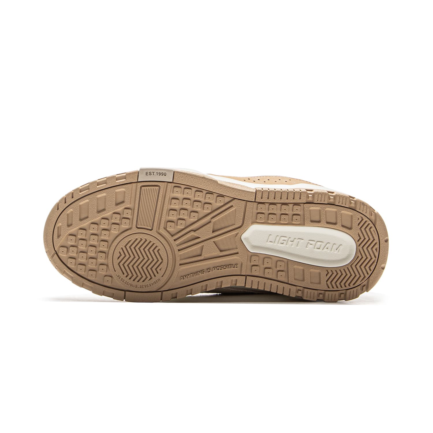 Li Ning Wave MID FLEECE Minimalist Style Versatile, Soft Rebound, Height Increasing, Fleece Lined Comfortable