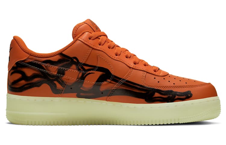 Nike Air Force 1 'Orange Skeleton'
