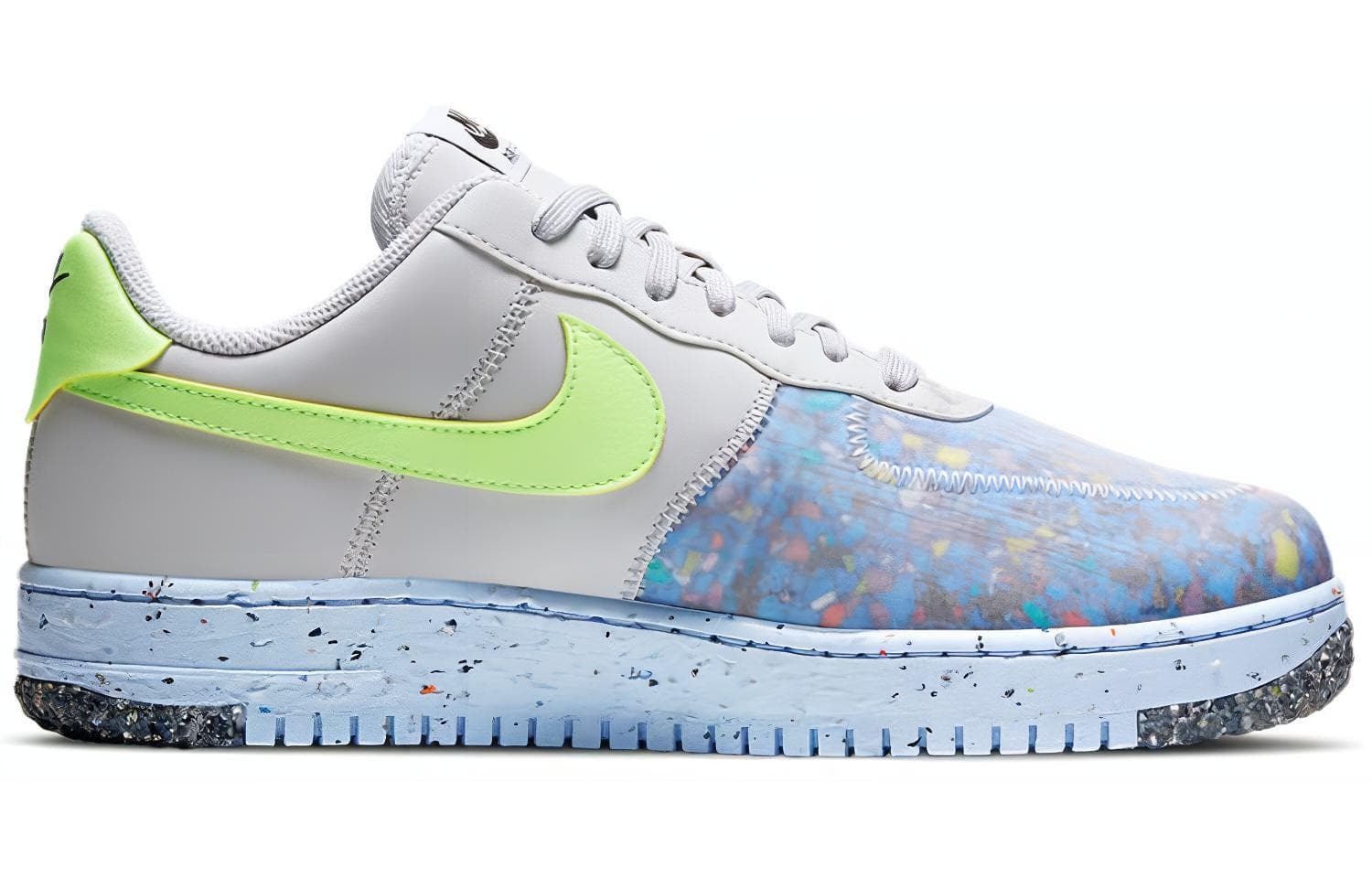 Nike Air Force 1 Crater Pure Platinum Barely Volt