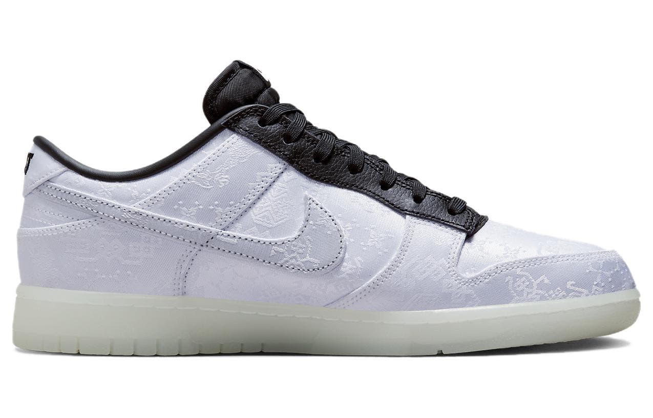 Nike x Fragment Design X CLOT Dunk Lightning White Silk White
