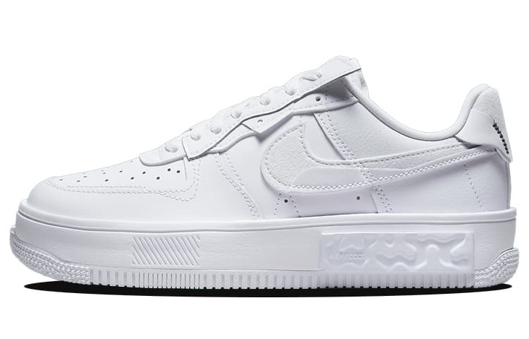 Nike Air Force 1 Fontanka Triple White Multi Color Swoosh