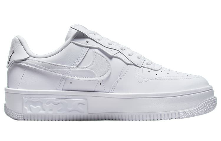 Nike Air Force 1 Fontanka Triple White Multi Color Swoosh