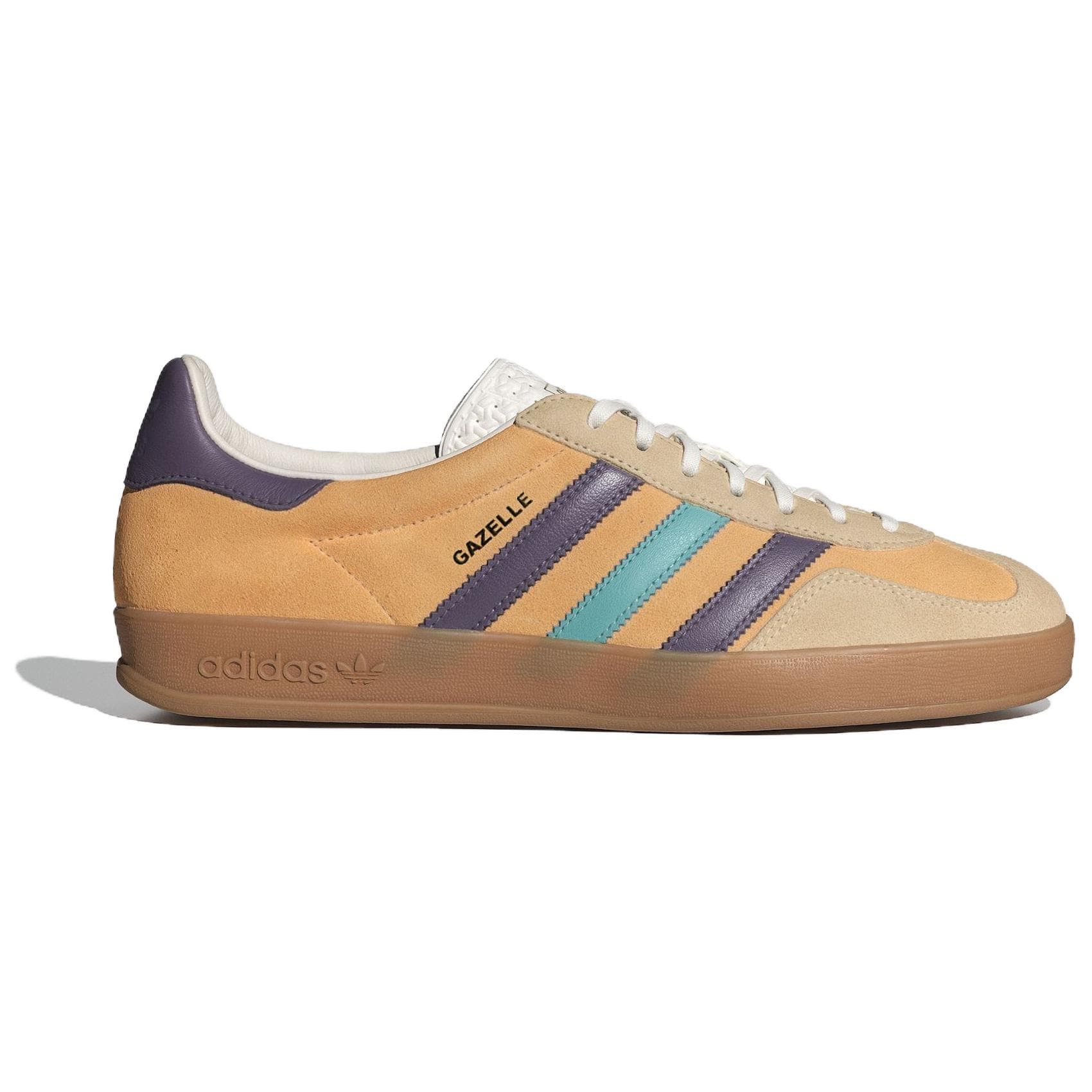 Gazelle Adidas Originals Indoor 'Glow Orange Shadow Violet'
