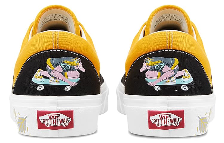 Vans Era Black Yellow