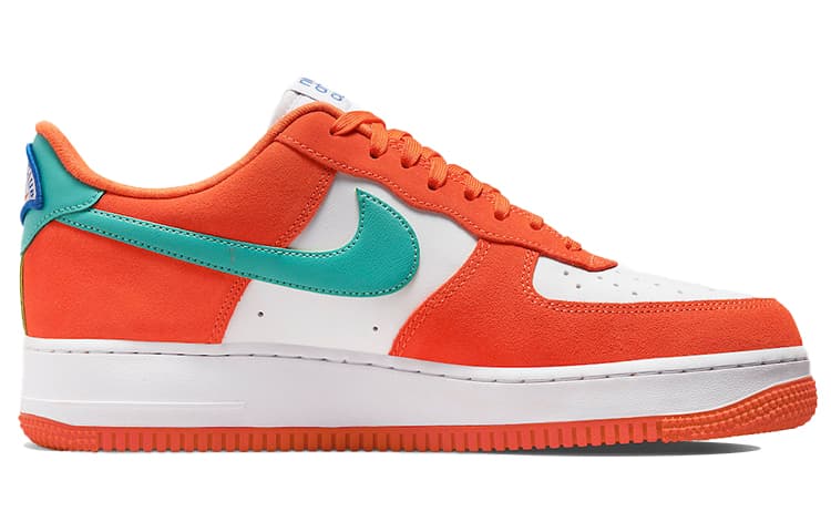 Nike Air Force 1 '07 LV8 'Athletic Club Rush Orange Washed Teal'
