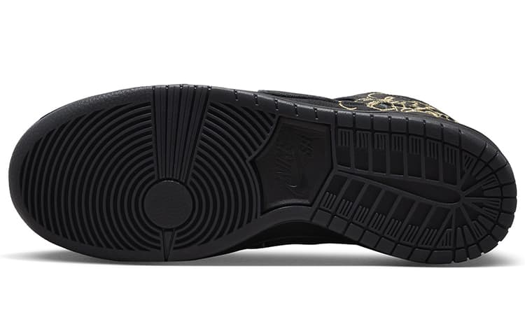 Nike SB Dunk High FAUST Black Gold