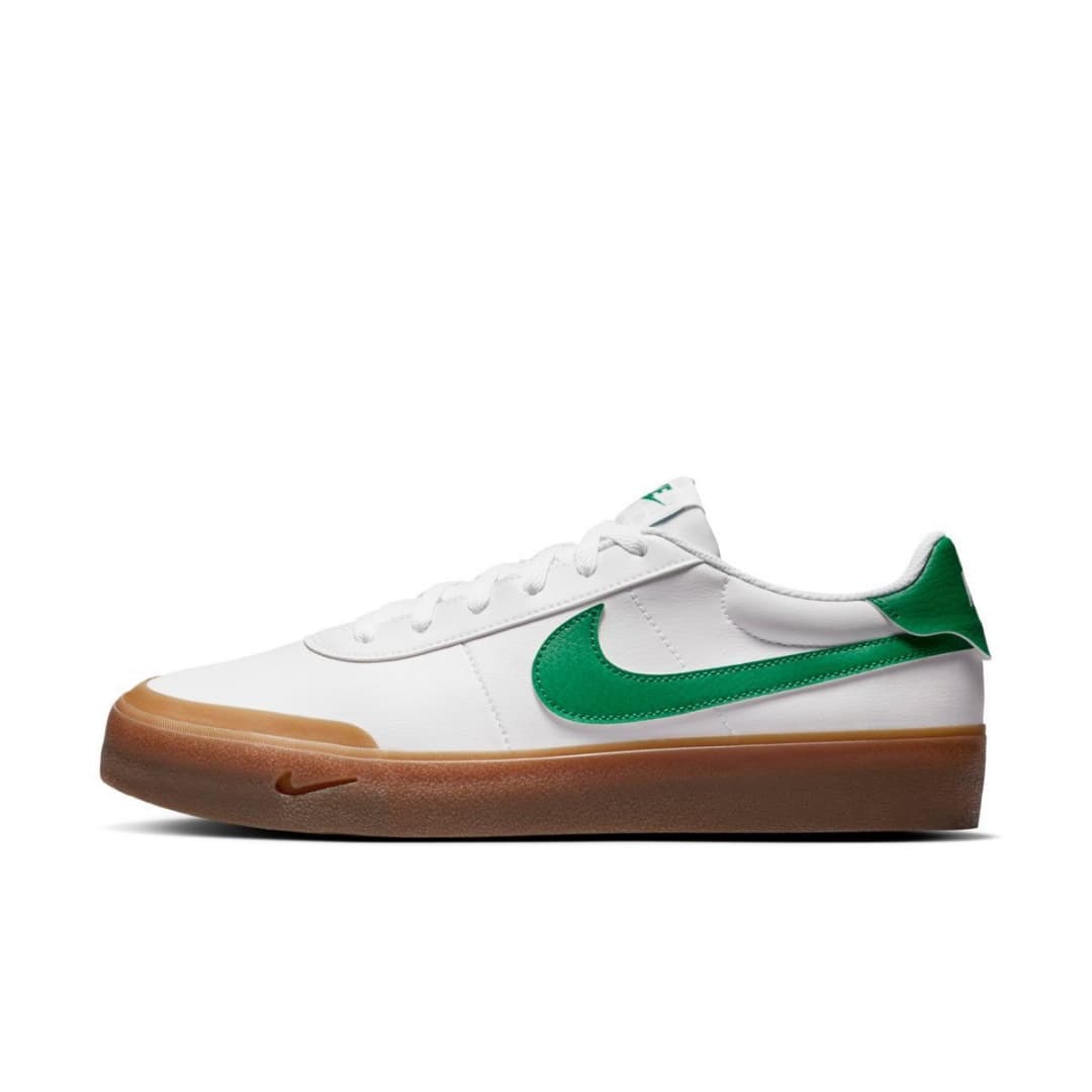 Nike Court Shot White Gum Medium Brown Malachite