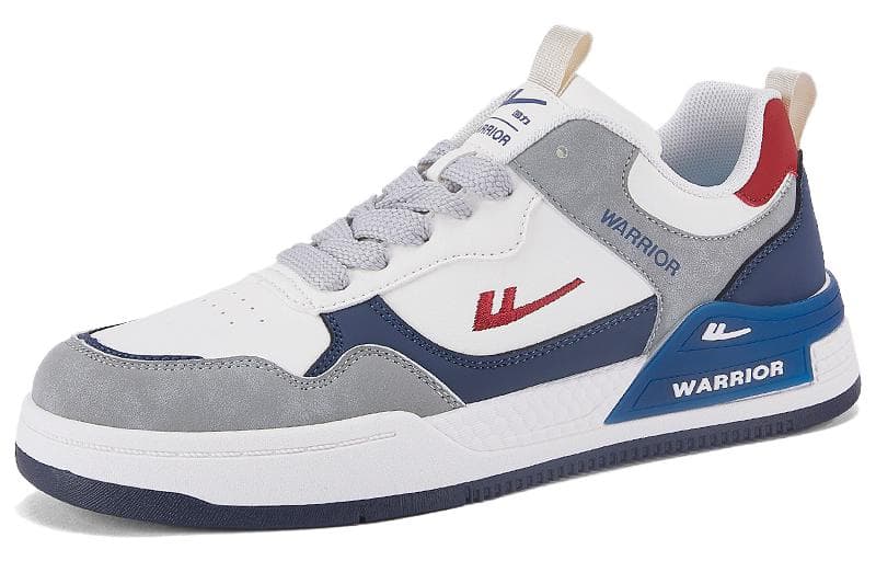 Warrior Breathable White Blue Gray