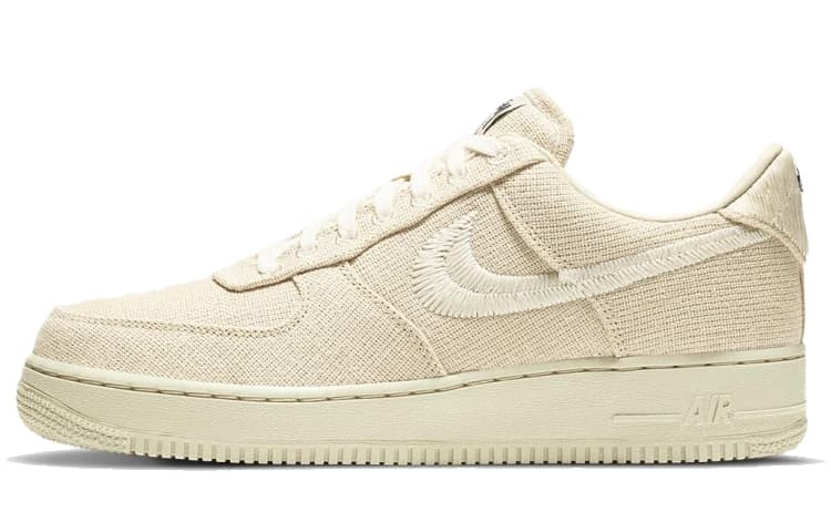 Nike X Stussy Air Force 1 'Fossil'