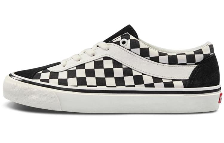 Bold Ni Vans Checkerboard 'Black Marshmallow'