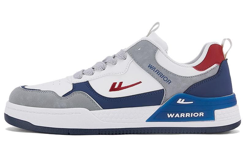 Warrior Breathable White Blue Gray