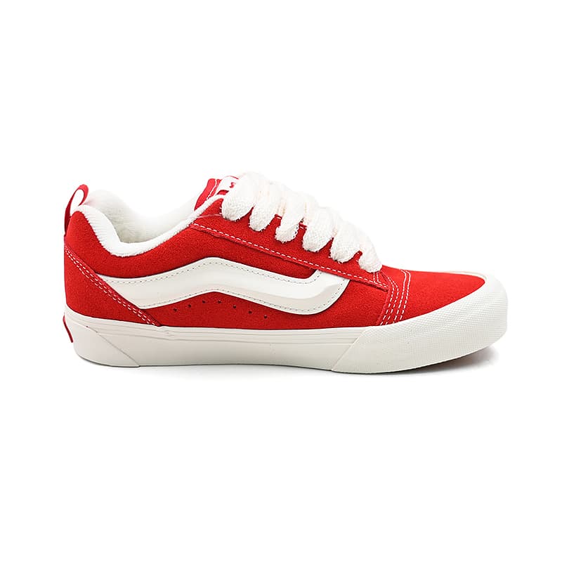 Vans Knu Skool Textile, Split Cow Red