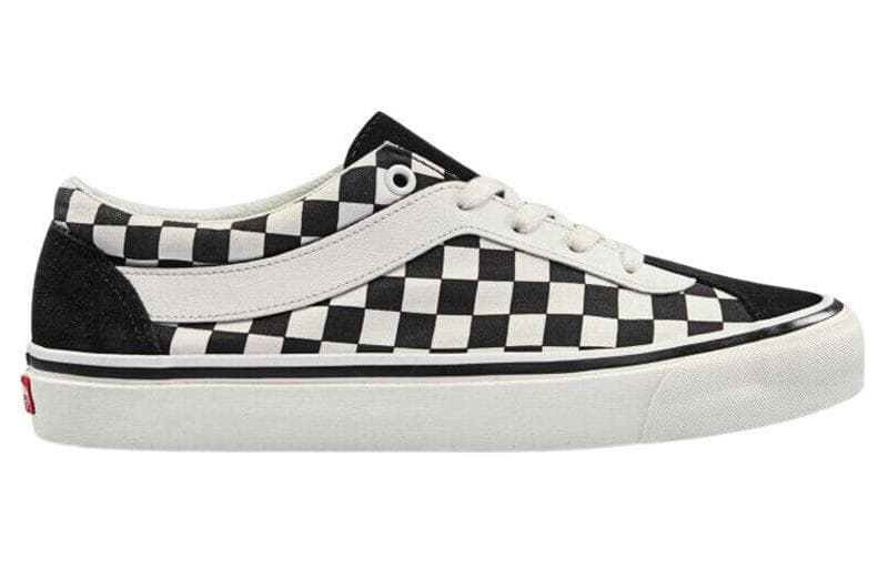 Bold Ni Vans Checkerboard 'Black Marshmallow'