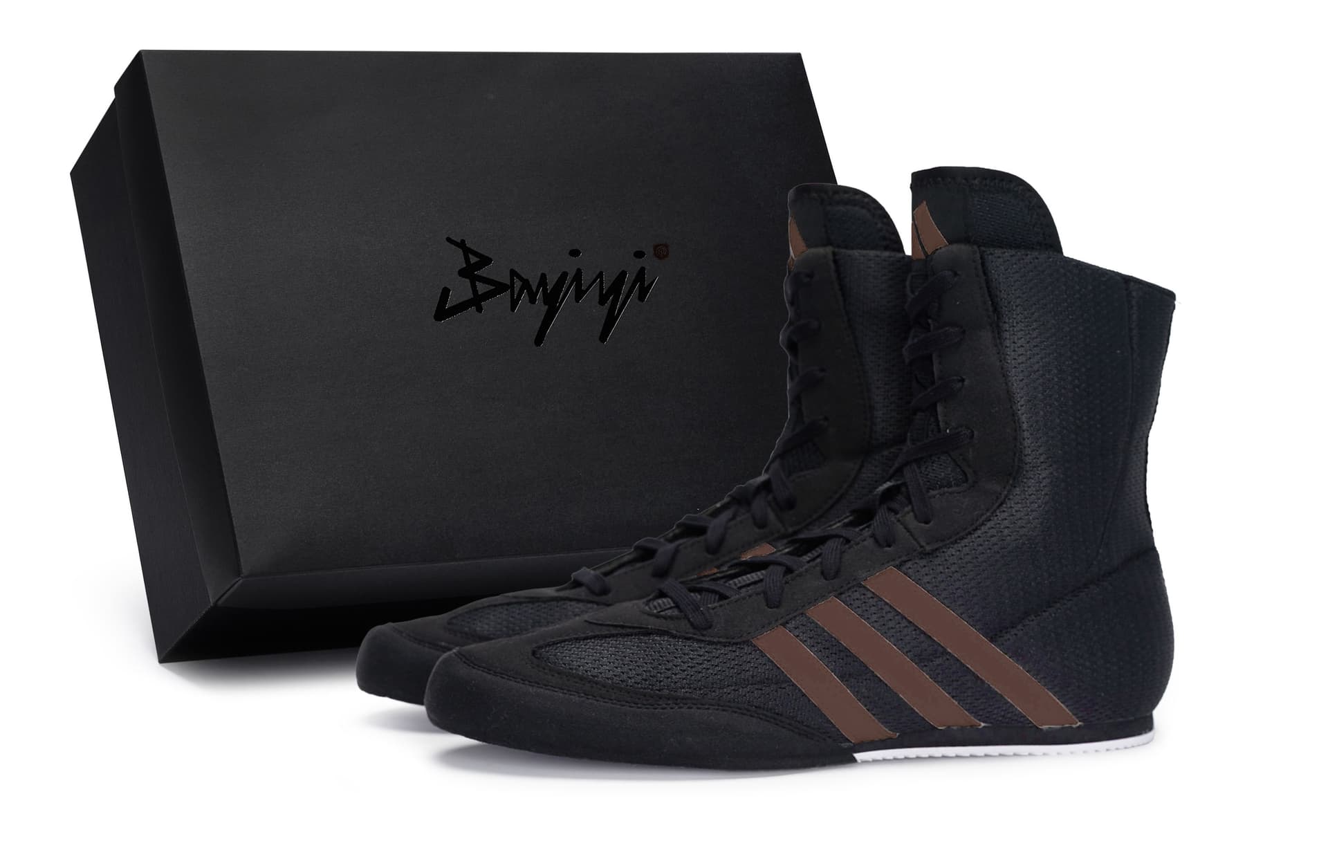 Adidas Box Hog 2.0 811 Manufacturing, Galaxy Explorer, Special Shoe Box Black Brown