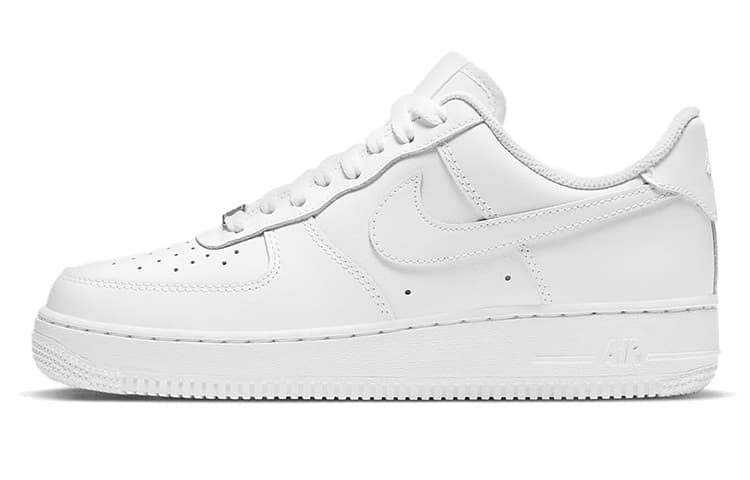 Nike Air Force 1 'Triple White' Pure White Original Shoe Box Not Included