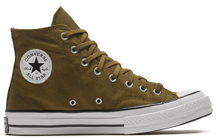 Chuck 70 Converse High 'Distressed Dark Moss'