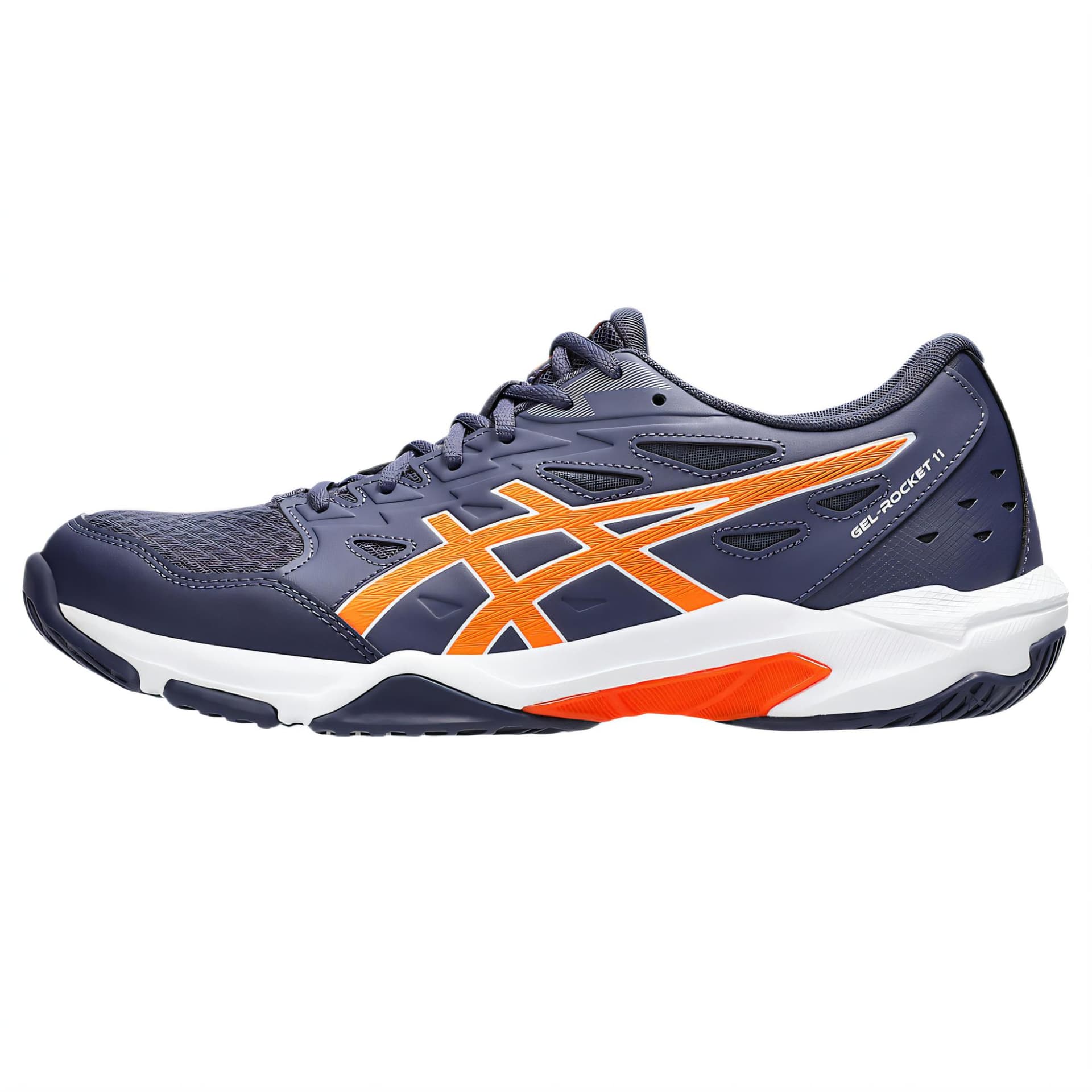 ASICS Gel Rocket 11 Indigo Fog Nova Orange Indigo Mist/Nova Orange