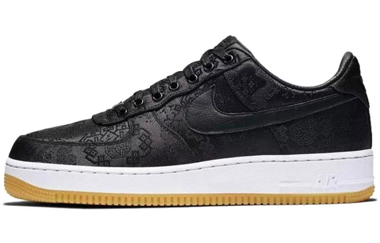 Nike X Fragment Design X Clot Air Force 1 'Black Silk'