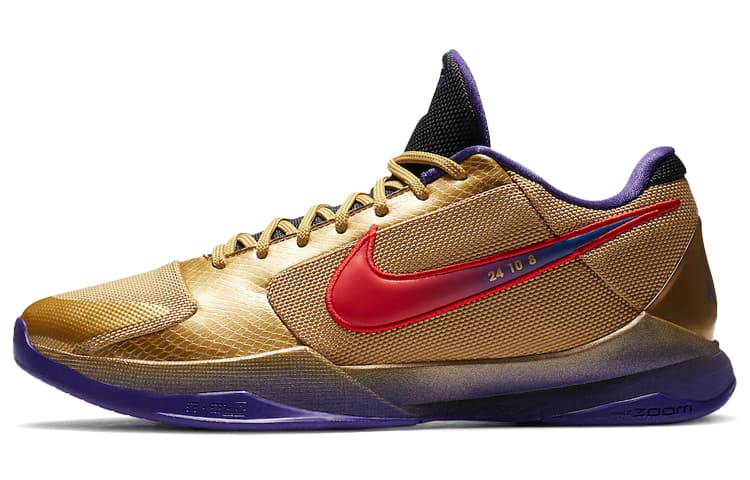 Nike x UNDEFEATED Zoom Kobe 5 'Hall Of Fame' Comfortable Round Toe Collaboration Performance