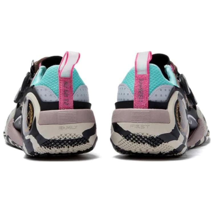 LiNing WOW 9 Lowtop Black/Blue/Pink