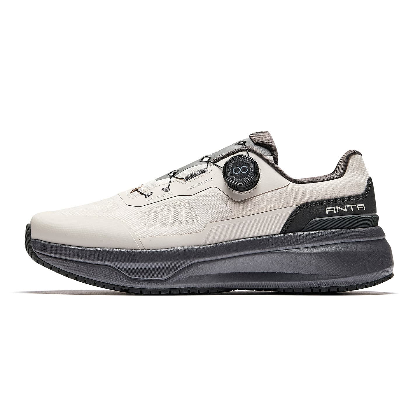 Anta Fabric Breathable Comprehensive Mud Gray/Ash Gray